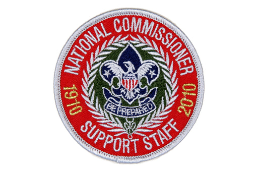 National Commissioner Support Staff Patch 2010