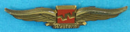 Western Airlines First Flight Wings