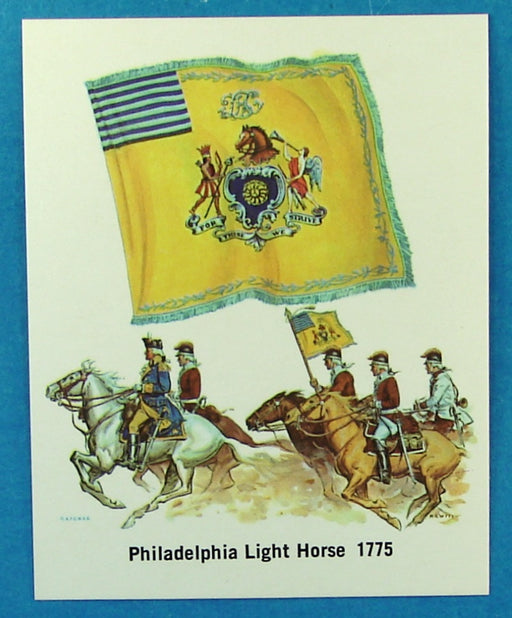 1981 NJ Trading Card Philadelphia Light Horse