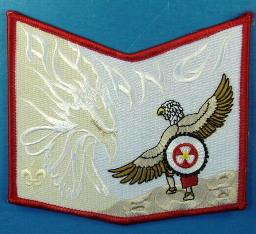 Lodge 508 Patch Amangi Chapter Red Border