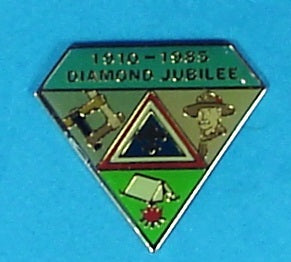 1985 Diamond Jubilee Pin