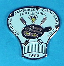 1985 NJ Commisary Staff Pin