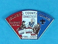 Fairfield County JSP Pin 1985 NJ