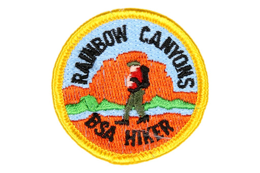 Rainbow Canyons Hiker Patch