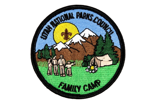 Utah National Parks Family Camp Patch