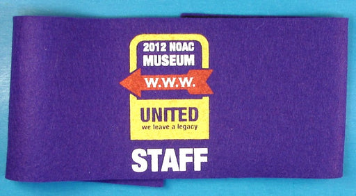 2012 NOAC OA Museum Staff Armband