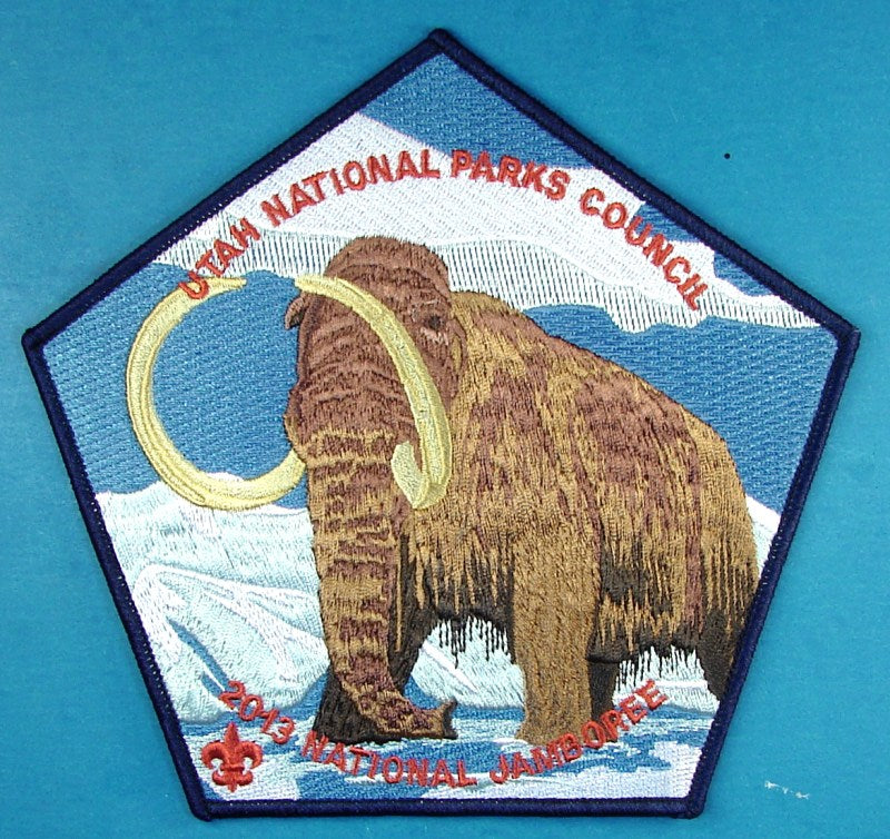 Utah National Parks JSP 2013 NJ Blue Jacket Patch