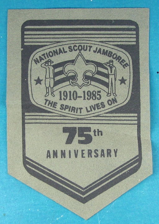 1985 NJ Small Felt Banner Gray
