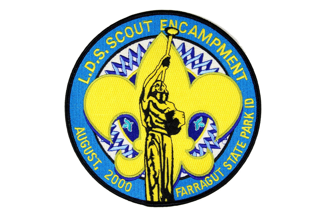 2000 LDS Scout Encampment Patch