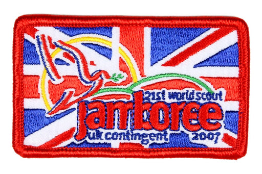 2007 WJ United Kingdom Contingent Patch