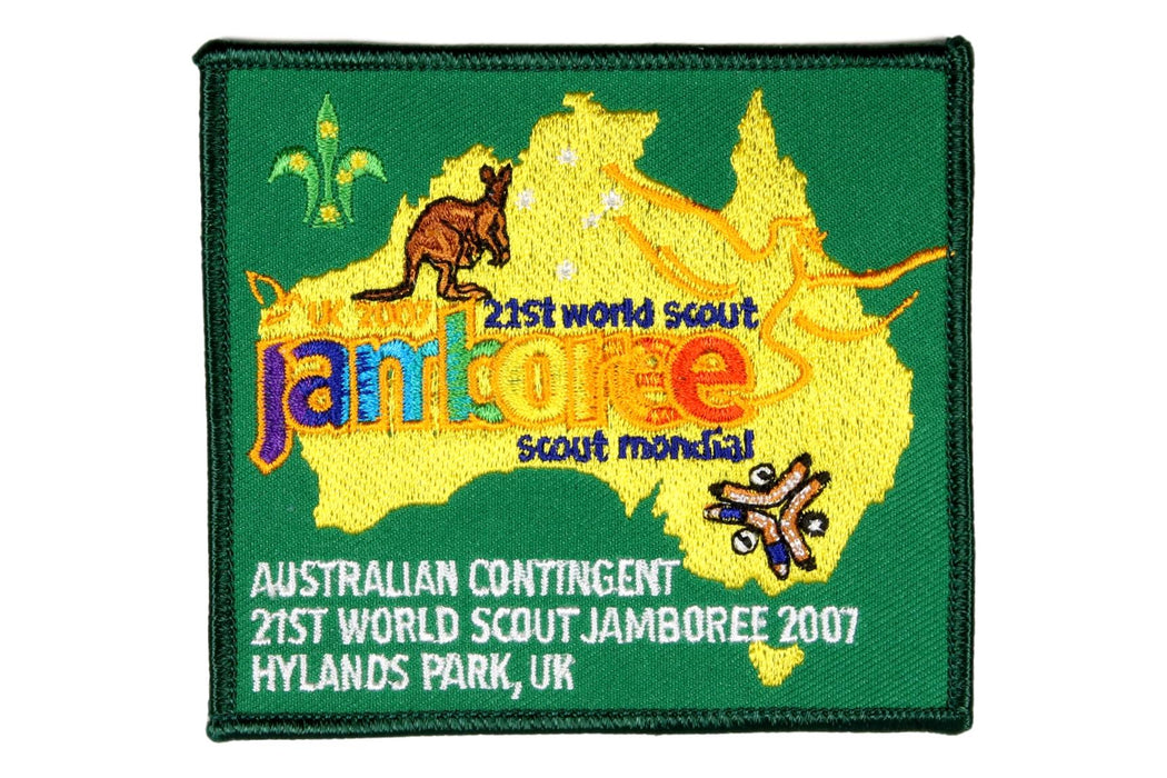 2007 WJ Australian Contingent Patch