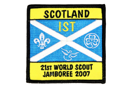 2007 WJ Scotland Contingent Patch