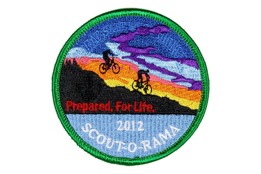 2012 Great Salt Lake Scout O Rama Patch Green Border