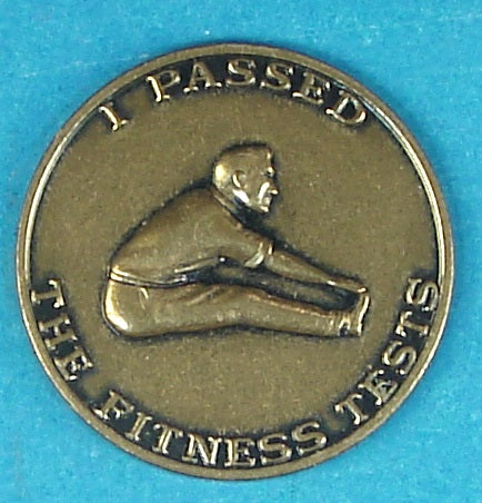 I Passed the Fitness Tests Coin