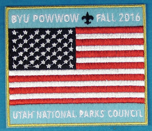 2016 Fall BYU Merit Badge Pow Wow Patch