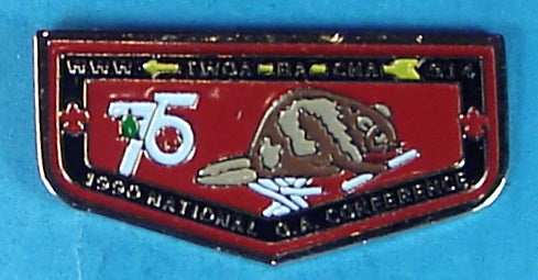 Lodge 514 Flap Pin 1990 NOAC