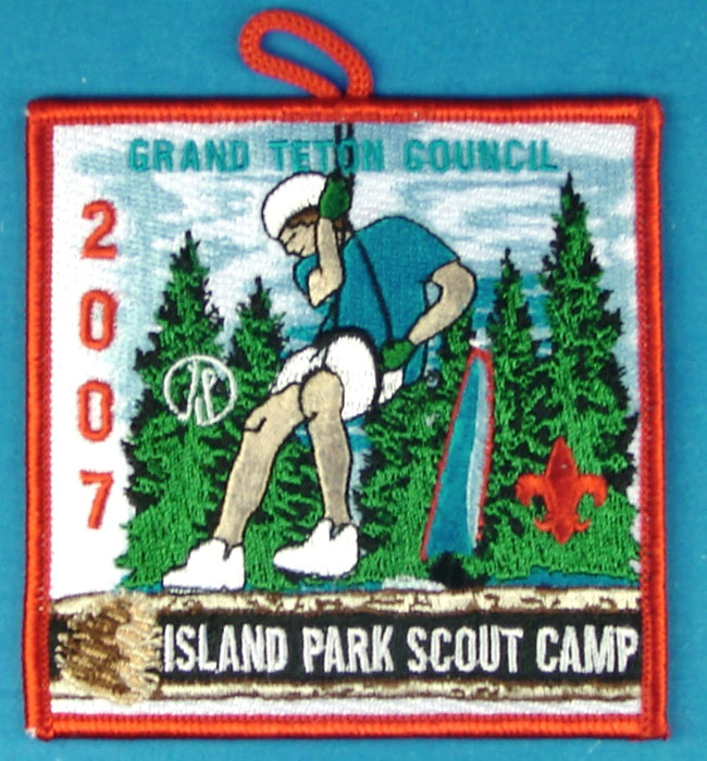 Island Park Scout Camp Patch 2007