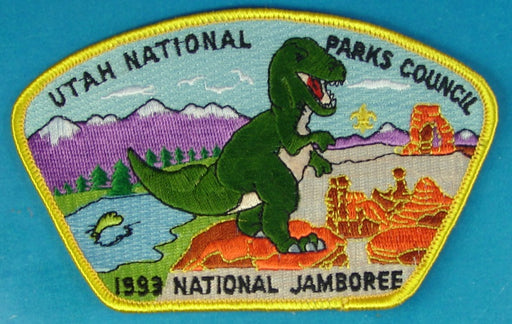 Utah National Parks JSP 1993 NJ Yellow Border