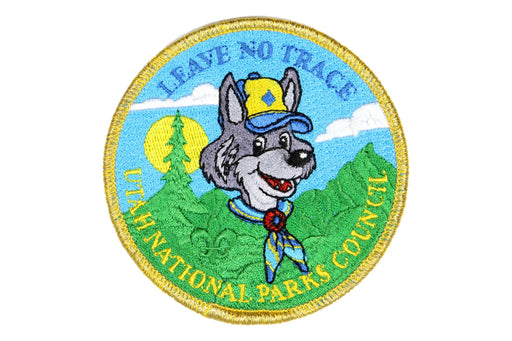 Leave No Trace Utah National Parks Cub Scout Patch
