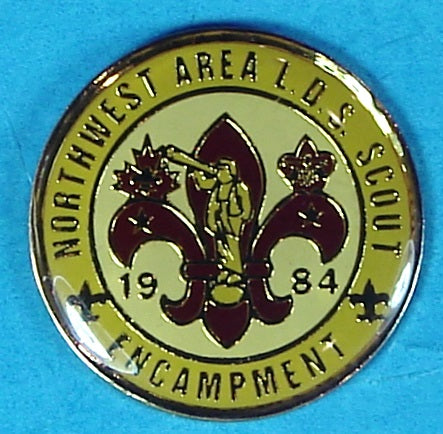 1984 Northwest Area LDS Encampment Pin