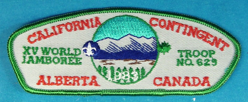 California Contingent JSP 1983 WJ Green Border
