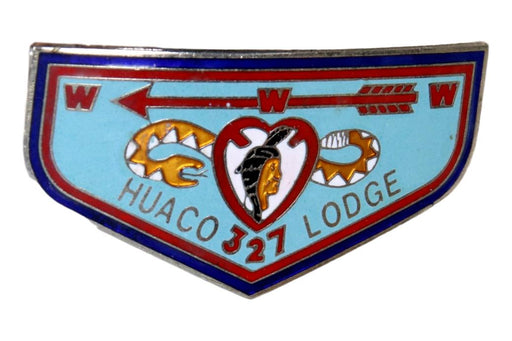 Lodge 327 Huaco Neckerchief Slide