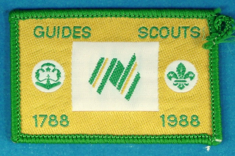 1988 Guides Scouts Patch