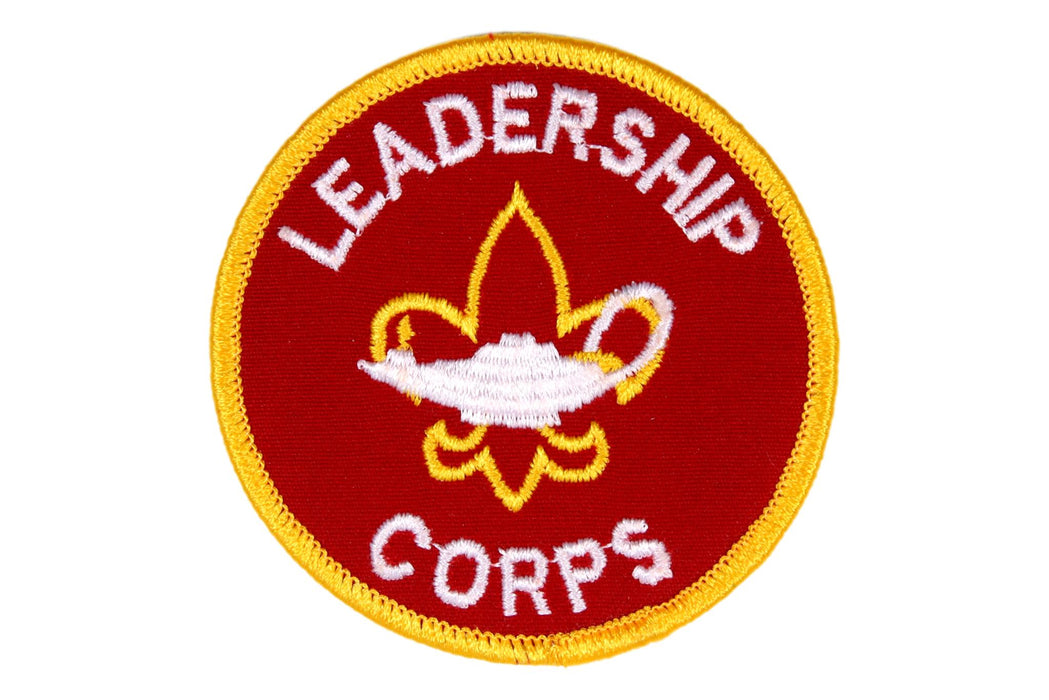 Leadership Corps Patch 1970s Round