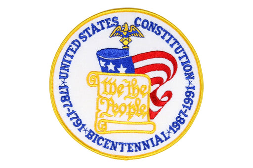 1991 Great Salt Lake Constitution Bicentennial Jacket Patch