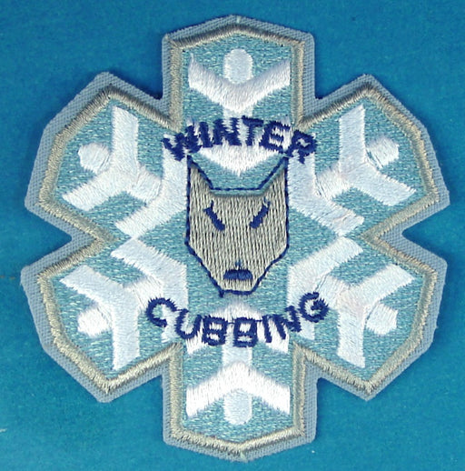 Winter Camping Patch Canadian