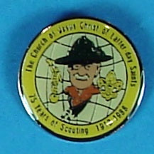 LDS 75th Anniversary Pin