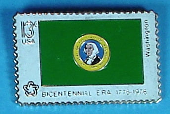 Bicentennial ERA Stamp Pin