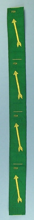 Arrow Silk Patch Strip of 4