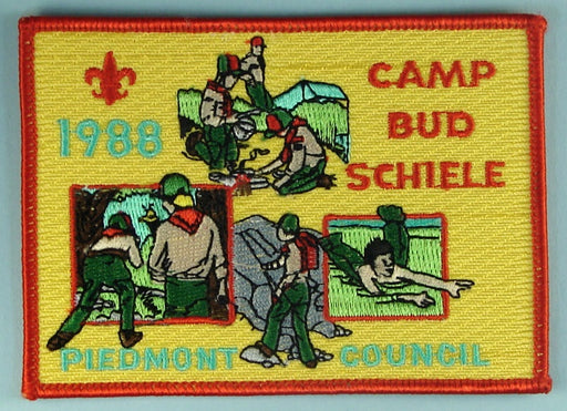 Bud Schiele Camp Patch 1988