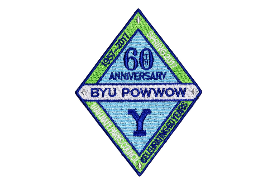 2017 BYU Merit Badge Pow Wow Patch Spring