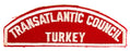 Transatlantic Council/Turkey Red and White Council Strip