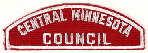 Central Minnesota Council Red and White Council Strip