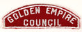Golden Empire Red and White Council Strip