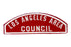 Los Angeles Area Red and White Council Strip