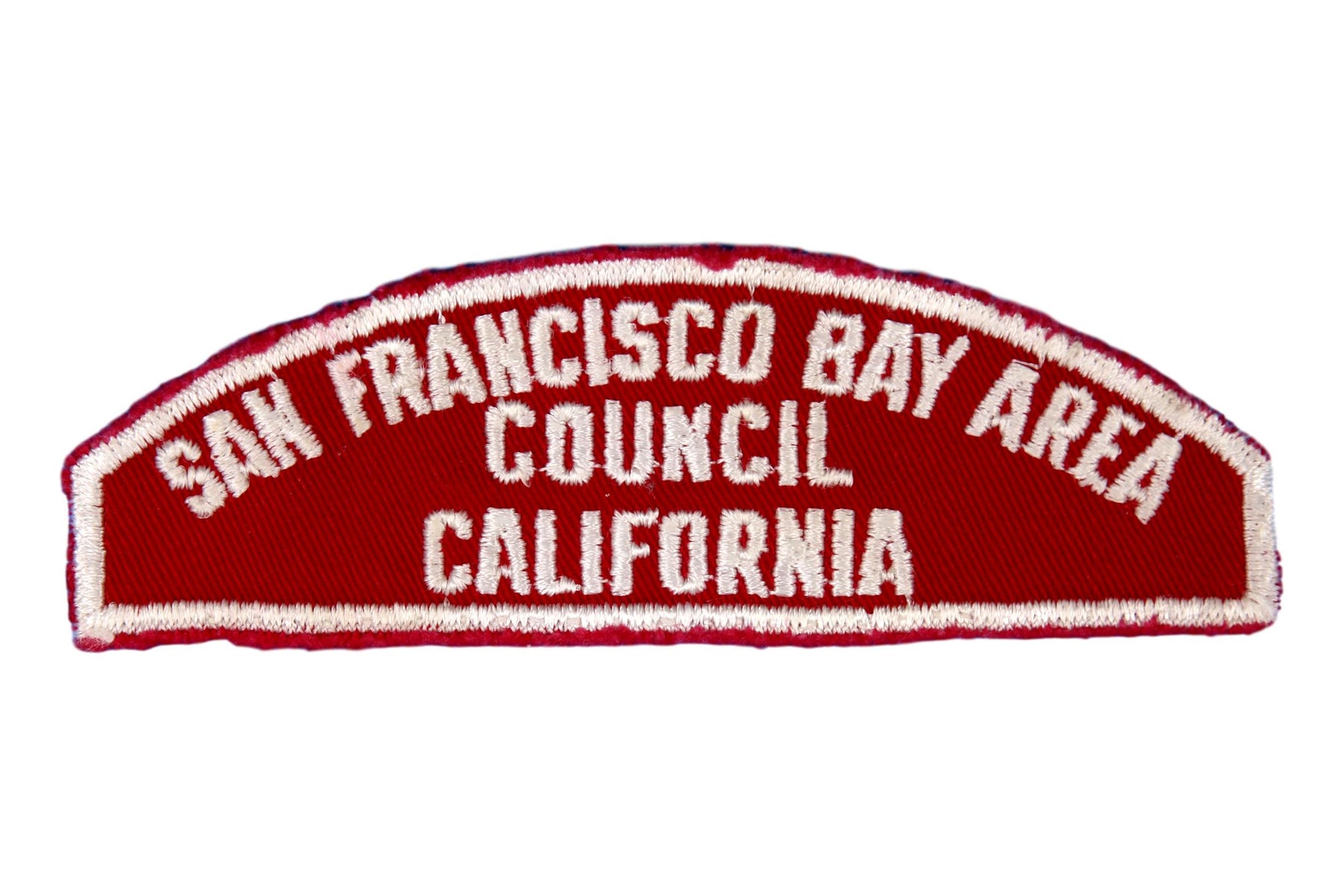 San Francisco Bay Area Red and White Council Strip