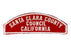 Santa Clara County Red and White Council Strip