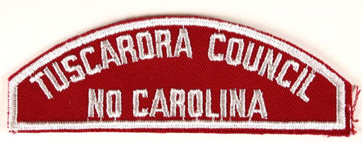 Tuscarora Council Red and White Council Strip