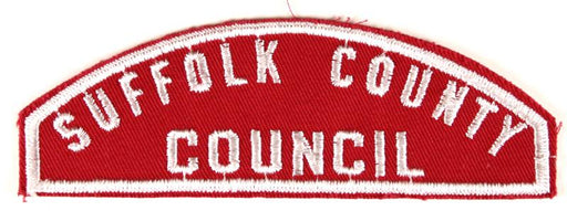 Suffolk County Council Red and White Council Strip