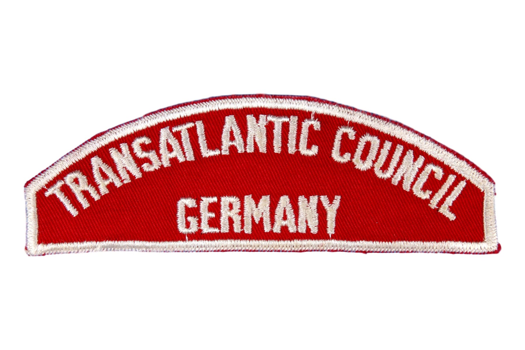 Transatlantic Council/Germany Red and White Council Strip