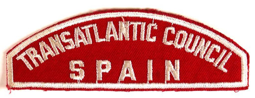 Transatlantic Council/Spain Red and White Council Strip