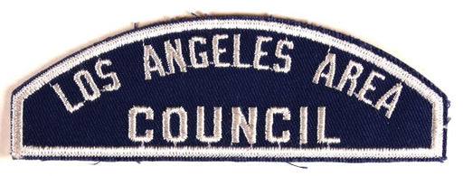Los Angeles Area Council Blue and White Council Strip
