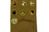 Merit Badge Sash 1930s - 1940s with 18 Tan Crimped and 1 Kahki Cripmed Merit Badges on 1930s Tan