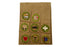 Merit Badge Sash 1920s 29 Square Merit Badges on Tan