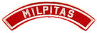Milpitas Red and White City Strip