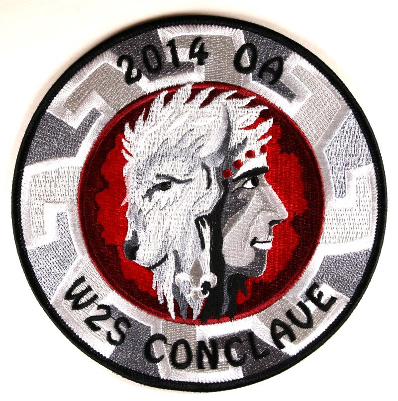 2014 Section W2S Conclave Patch Jacket